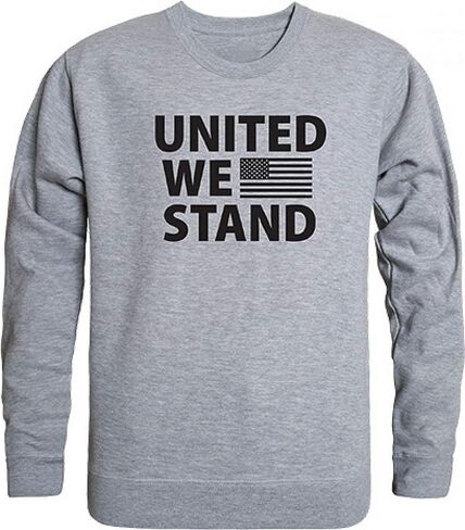 Rapid Dominance Graphic Crewneck Sweatshirt, White, Small in Saudi Arabia