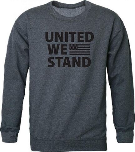 Rapid Dominance Graphic Crewneck Sweatshirt, White, Small in Saudi Arabia