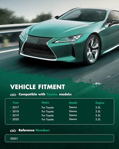 مجموعة مكثف تكييف الهواء Scitoo متوافقة مع Toyota for Sienna 2017 2018 2019 V6 3.5L ، استبدل# 8846008030 in Saudi Arabia