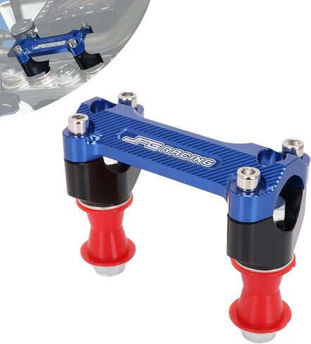 JFG RACING Dirt Bike Handlebar Risers,Handle Bar Mounts Clamps CNC for YZ250F 06-24/YZ250 07-24/YZ450F 06-24/YZ125 07-21/YZ65 20-24/YZ250FX 15-24/YZ450FX 16-21/YZ125X 20-24/YZ250X 16-24 in Saudi Arabia