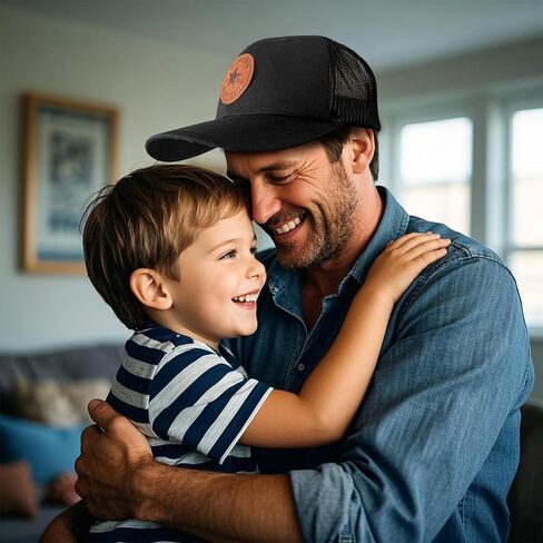 Dad Hat Gifts from Daughter and Son, Daddy Fathers Day Birthday Baseball Cap Trucker Hat in Saudi Arabia
