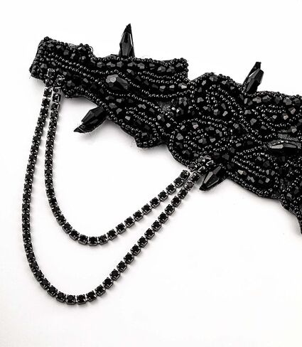 Babeyond 1920s Flapper Headpiece Troaring 20s عقال Gater Gater Gatsby للنساء ملحقات الشعر العتيقة in Saudi Arabia
