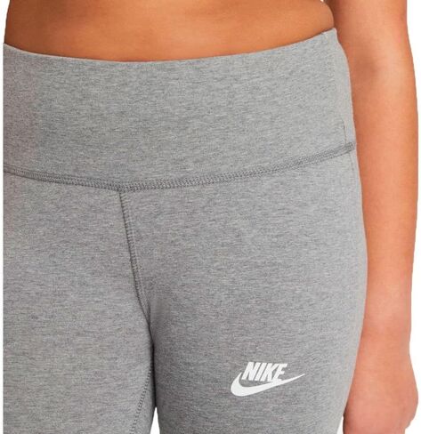 Nike Girls Favorites GX High Waist Leggings Black | White Medium in Saudi Arabia