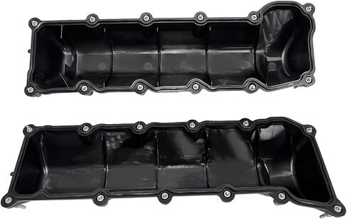 Left and Right Side Valve Cover with Gaskte and Bolts Compatible with 2001-2007 Dodge Ram 1500 Durango Dakot, Chrysler Aspen, Jeep Commander Grand Cherokee 4.7L, Replace# 53021828AA 53021829AD in Saudi Arabia