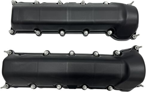 Left and Right Side Valve Cover with Gaskte and Bolts Compatible with 2001-2007 Dodge Ram 1500 Durango Dakot, Chrysler Aspen, Jeep Commander Grand Cherokee 4.7L, Replace# 53021828AA 53021829AD in Saudi Arabia