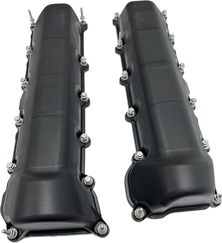 Left and Right Side Valve Cover with Gaskte and Bolts Compatible with 2001-2007 Dodge Ram 1500 Durango Dakot, Chrysler Aspen, Jeep Commander Grand Cherokee 4.7L, Replace# 53021828AA 53021829AD in Saudi Arabia