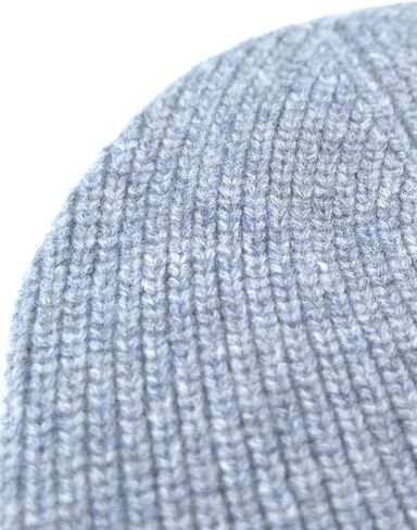 100% Merino Wool Ribbed Knit Beanie Cap, Warm Winter Hat, Unisex for Men and Women in Saudi Arabia