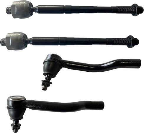 Front Tie Rods FITS for Nissan Pathfinder 2013-2020, for INFINITI QX60 2014-2019, ES801265 ES801266 EV801209 Front Outer and Inner Tie Rod Ends- 4pc Set in Saudi Arabia