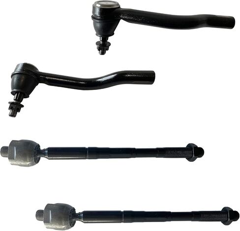 Front Tie Rods FITS for Nissan Pathfinder 2013-2020, for INFINITI QX60 2014-2019, ES801265 ES801266 EV801209 Front Outer and Inner Tie Rod Ends- 4pc Set in Saudi Arabia