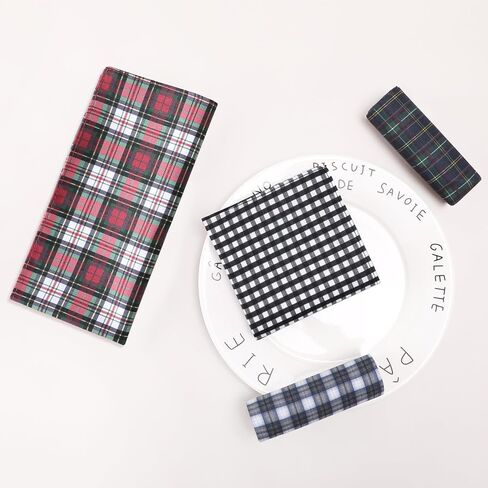 Houlife Clankkerchief للرجال ، هدايا القطن الناعمة مع نمط مناديل للرجال المناديل المتقلب مجموعة 6pcs 15.7 * 15.7 ″ in Saudi Arabia