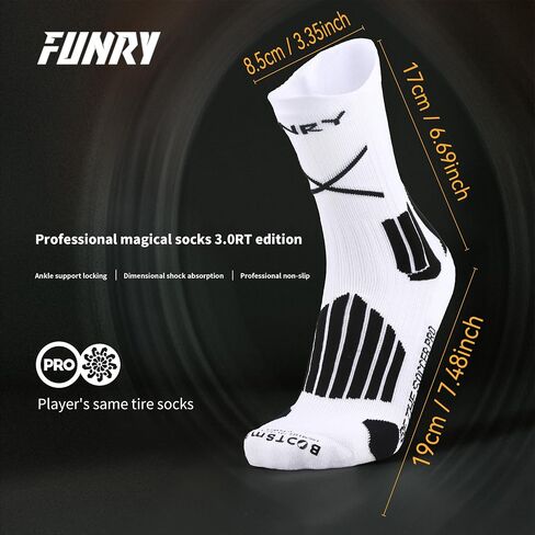 Unisex Ultra Grip Socks Soccer,Soccer Socks Men,Nonslip&breathable Tire Silicone Football Sock（Fits men's size 6-11） in Saudi Arabia