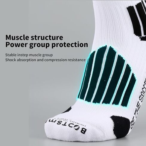Unisex Ultra Grip Socks Soccer,Soccer Socks Men,Nonslip&breathable Tire Silicone Football Sock（Fits men's size 6-11） in Saudi Arabia