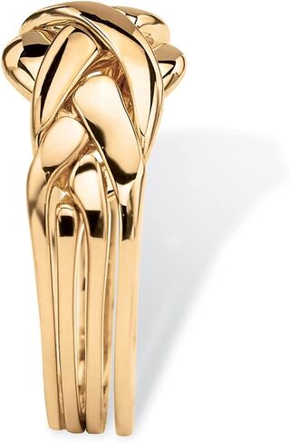 Palm Beach Jewelry 14K Gold Gold Plated Plated Ring Ring in Saudi Arabia