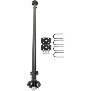 munirater 3500lbs 5x4.5 Bolt Pattern 89 Hub Face 74 Spring Center Trailer Axle U Bolt Kit