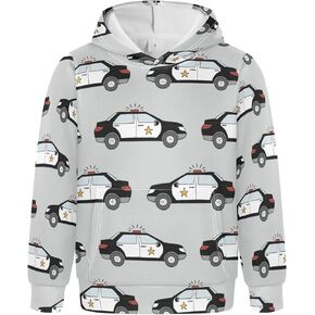 Hoodies Kids for Boys Girls ، Pullover Wooded Toddler Sweatshirt Long Sleeve Hoodie