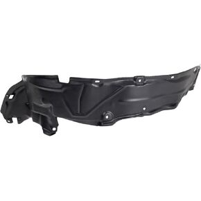 TRQ Front Right Inner Fender Liner Black Passenger Side Compatible with 1997-2001 Honda CR-V HO1249105