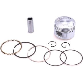 GLIXAL ATMT1-036 GY6 60CC 44 مم مكبس مع حلقات 139QMB 139QMA SCROUTER SCOUTH MOPED ATV GO KARTS JONWAY ، JMSTAR ، ROKETA ، SUNL ، TANK ، PEACE ، TAOTAO ، DONGFANG ، KAZUMA ، JCL ، BMS ، BMS
