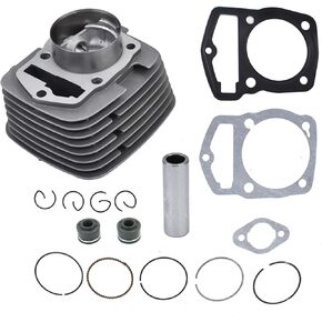 marddpair Cylinder Kit Piston 65.5mm Rings Gaskets 250cc Replacement for Honda 250CM3 ATC200 ARC XL200