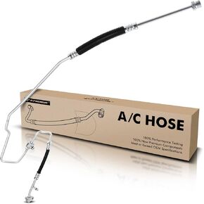 A-Premium A/C Liquid Line Hose Assembly Compatible with Chrysler Town & Country 2001-2007, Voyager 2002/2005-2007, Dodge Caravan 2001-2007, Grand Caravan 2005-2007, Condenser to Evap, w/o Orifice Tube