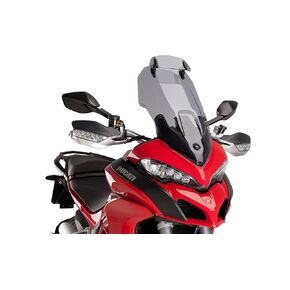 Puig TOURING SCREEN WITH VISOR DUCATI MULTISTRADA 1200/S 15-17 C/Light Smoke