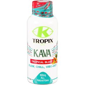 Kava Root Extract Shots, Traditional Pacific Islands Relaxation Drink, Ready-to-Drink Calming Supplement