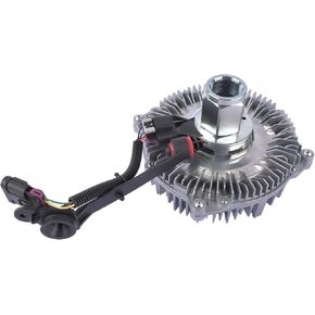 Fan Clutch Assembly Replacement for Chevy Silverado GMC Sierra 2500HD 3500HD 6.6L V8 Diesel 2011-2014 25838900 1540513