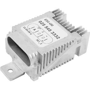 0255453332 Replacement Engine Radiator Cooling Fan Control Module Unit Compatible with 1997-2003 Mercedes C230 C280 E300 E430 E55 AMG SLK230