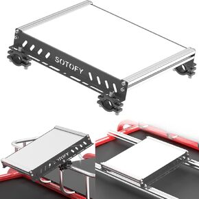 Starlink Mini Mount,Car Roof Rack Mounting Kit with Adjustable Pipe Clamp,Star Link Pole Bracket for 360°Full Metal Protection,Suitable for RVs,Trucks,Boats,Yachts