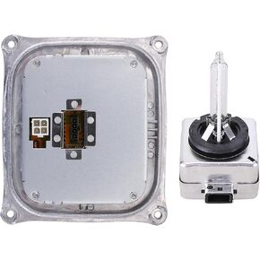 25806714 وحدة الصابرة HID HID HID HED WING W/ BULB متوافقة مع Cadillac DTS 2006-2011 لـ BMW E90 E92 E93
