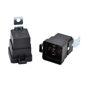 2Pcs Magnetic Relay Switch AM123716 VF28-65F14-S01 12V 50A 5 Pins Compatible with John Deere Compatible with Hella 4RD 931 410 4RD 931 410-08 007794301 H41410081 933332201 6670312 6665005