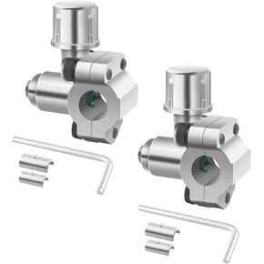 2PCS BULLET PEICED VALVE KIT#AP4502525 ، BPV31D ، GPV14 ، GPV31 ، GPV38 ، GPV56 ، صمام ثقب مضاد للتربية لتلائم الثلاجة لمدة 1/4 بوصة ، 5/16 بوصة و 3/8 بوصة.