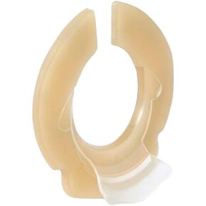 Ostomy Barrier Rings with L-shapped Output Direction Spout, Ostomy Stoma Rings with L-shapped Groove, Ostomy Supplies,Colostomy Supplies,4 Pcs/Pack (4 mm Thickness, Diameter : 1.9 Inches)