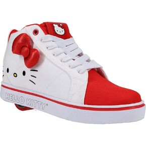Heeless Girl's Hello Kitty Racer Mid Wheel Heel Shoe