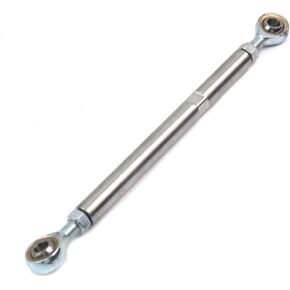 Modengzhe Adjustable Tensioning Rod,7" Heim Joint Alternator Bracket Fit for SBC BBC 350 454 302 Engine