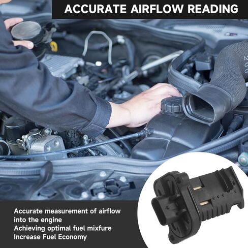 مستشعر مستشعر مستشعر MAF Sensor MAF - متوافق مع BMW M2 3.0L L6 - GAS 2016-2019 [قاعدة ، منافسة] ، لـ BMW X1 2.0L L4 - GAS 2013-2019 - استبدل الجزء 136276020388 in Saudi Arabia