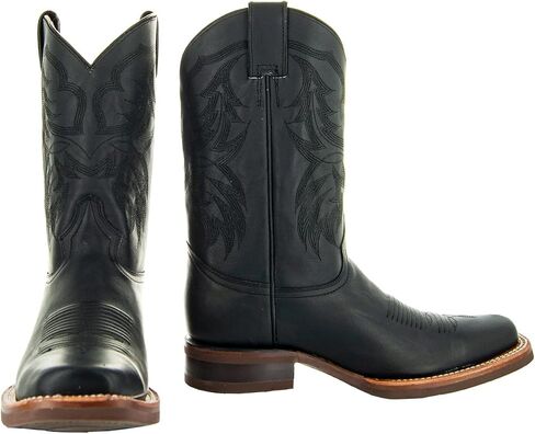 Soto Boots Men's Square Toe Cowboy Boots H4002 in Saudi Arabia