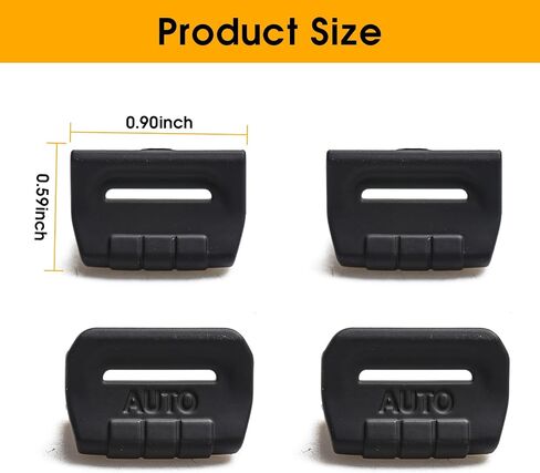 for Jeep Wrangler JL Accessories, Black Window Switch Button Cover for Jeep Wrangler JL 4XE Gladiator JT 2018-2025, 4 PCS in Saudi Arabia