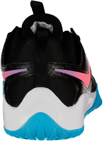 Nike Womens Zoom Hyperace 2 Volleyball Shoe (White/Black, Numeric_11_Point_5) in Saudi Arabia