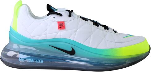 Nike Men's Race Running Shoe, White Black Blue Fury Volt in Saudi Arabia