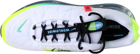 Nike Men's Race Running Shoe, White Black Blue Fury Volt in Saudi Arabia