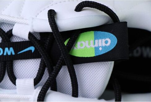 Nike Men's Race Running Shoe, White Black Blue Fury Volt in Saudi Arabia