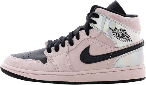 Nike Jordan Women's Shoes Air Jordan 1 Mid White Snakeskin BQ6472-110 (Numeric_9) in Kuwait