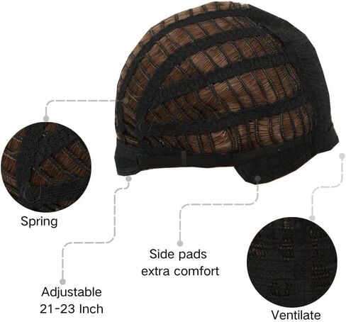 Mens Brown Short Wigs Side Part Natural Synthetic Hair Wigs Daily Costume Wig for Male Guy in Saudi Arabia