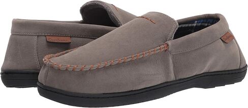 Dearfoams Men's Jason Microsuede Moccasin Slipper in Saudi Arabia