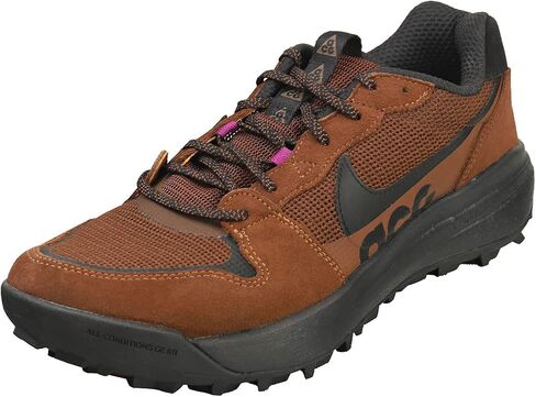 Nike Mens ACG Lowcate DM8019 001 Wolf Grey Bright Crimson - Size 10.5 in Saudi Arabia