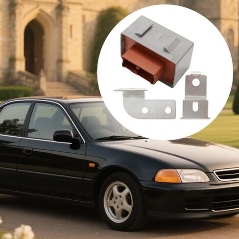 39400-SM4-003 Fuel Pump Main Relay, Replacement for Honda Civic Accord 1992-2001 Replacement for Acura CL TL Integra, Replaces 39400-S1-000 39400-SR3-003 in Saudi Arabia