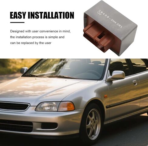 39400-SM4-003 Fuel Pump Main Relay, Replacement for Honda Civic Accord 1992-2001 Replacement for Acura CL TL Integra, Replaces 39400-S1-000 39400-SR3-003 in Saudi Arabia