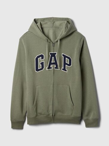 GAP Men's Heritage Logo Full Zip Hoodie in Saudi Arabia