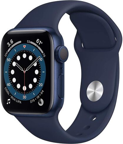 Apple Watch Series 6 (GPS, 40mm) - Red Aluminum Case with Red Sport Band (Renewed) in Saudi Arabia