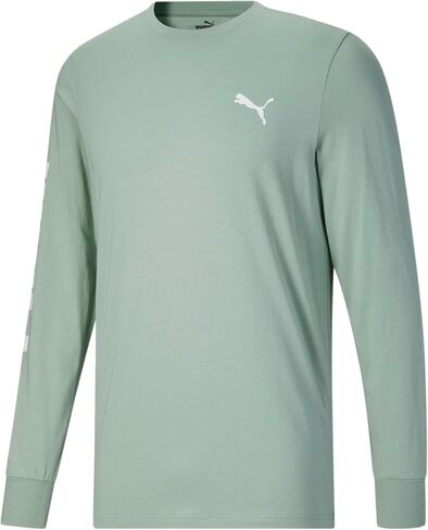 PUMA Men's Classics Long Sleeve Logo Tee in Saudi Arabia